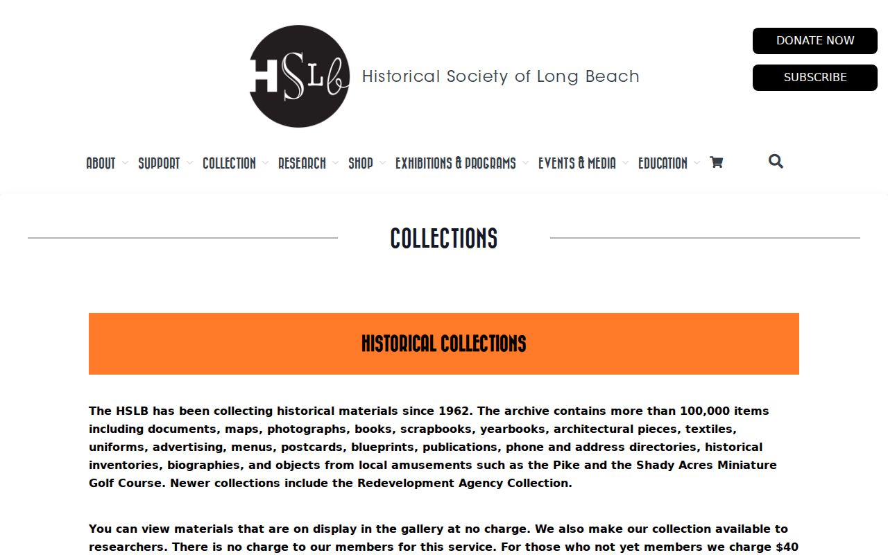 Long Beach city directory historical society collections