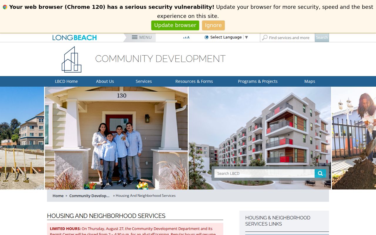Long Beach neighbors neighborhood services